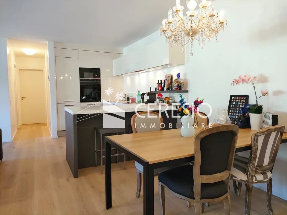 Wohnung mit 3.5 Zimmern, Garten und Seeblick – Foto 5 von 12