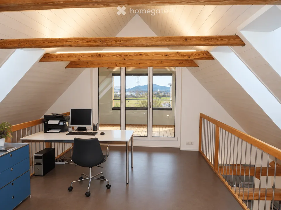 Exklusive 4½-Zimmer-Maisonettewohnung mit Galerie und zwei Loggien – Foto 4 von 7