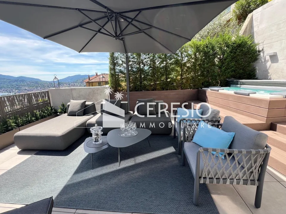 STUPENDO APPARTAMENTO DI 5.5 LOCALI CON VISTA E JACUZZI – foto 3 di 9
