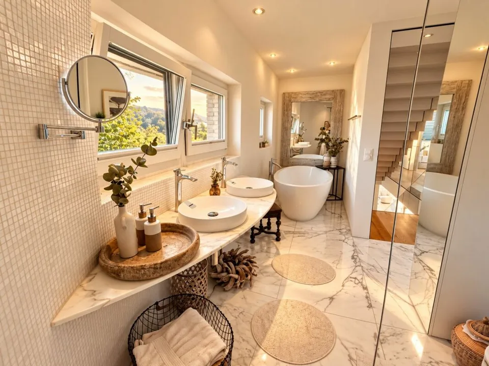 Befristete Vermietung: Exklusives 7.5-Zimmer-Architektenhaus mit Seesicht, Pool und Dachterrasse – Foto 17 von 21