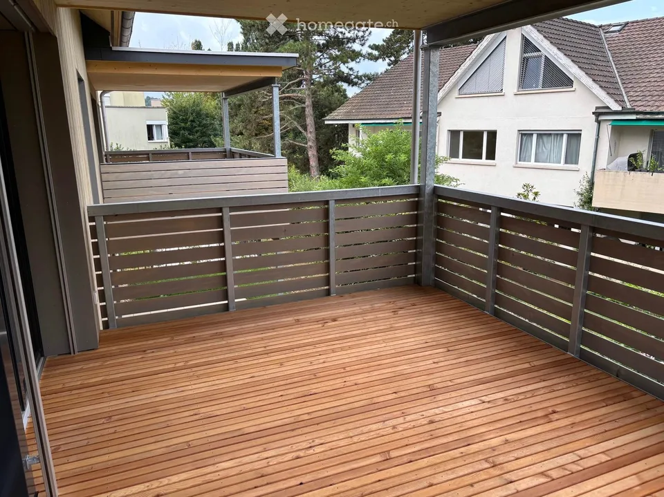 2.5-Zi.-Wohnung in Holzbau-Wohlfühlhaus an zentraler Lage in Binningen – Foto 7 von 12