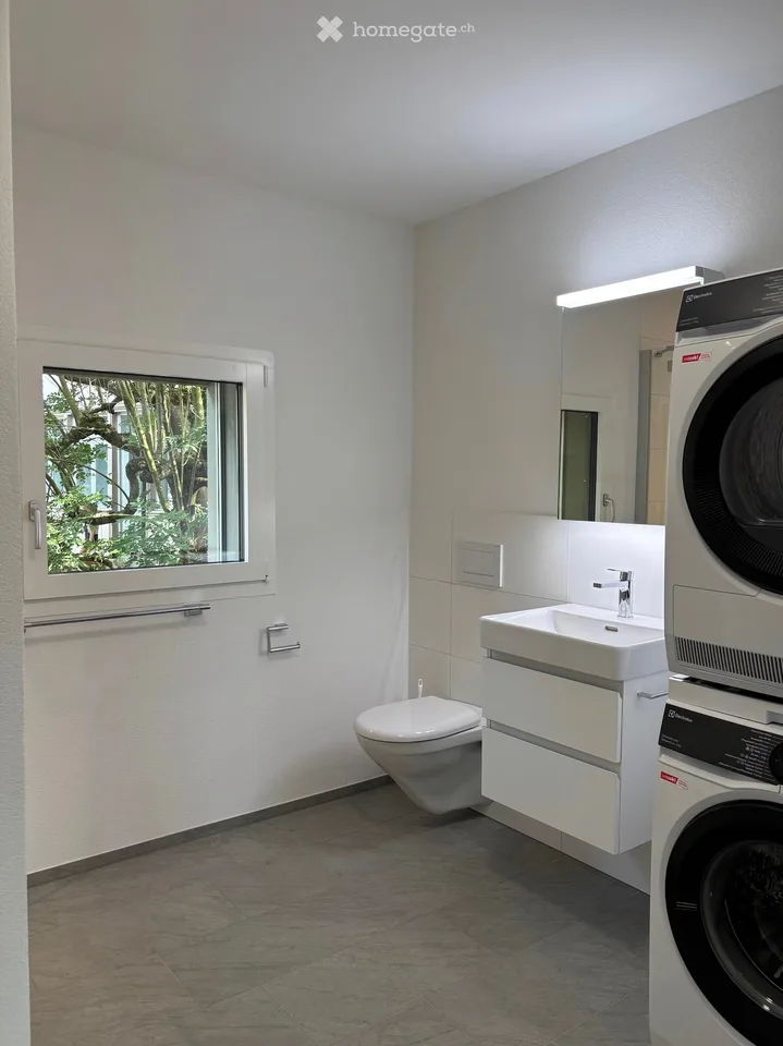 2.5-Zi.-Wohnung in Holzbau-Wohlfühlhaus an zentraler Lage in Binningen – Foto 11 von 12