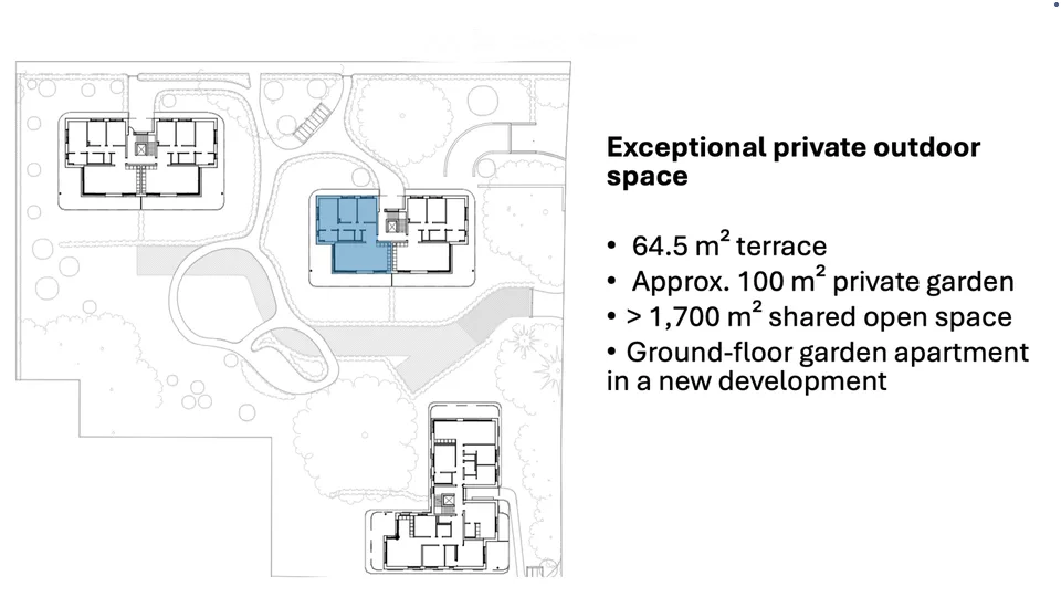 Brandneues 3-Zimmer-Gartenapartment mit geräumiger Terrasse (Grand-Saconnex) – Foto 6 von 9