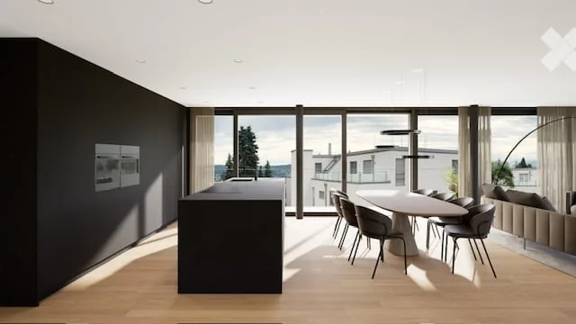 3.5-Zi Whg. im Haus der Gärten – Exklusive Neubau-Mietwohnung in Kilchberg – Erstbezug Frühjahr 2027 – Foto 4 von 12