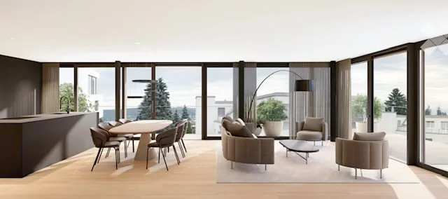4.5 Zi Whg. im Haus der Gärten – Exklusive Neubau-Mietwohnung in Kilchberg – Erstbezug Frühjahr 2027 – Foto 9 von 12