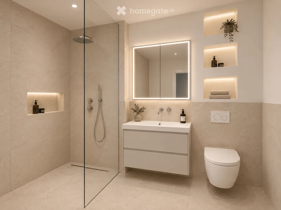 Exklusive 5.5-Zimmer-Attikawohnung – hochwertig renoviert, zentral in Baar – Foto 4 von 5