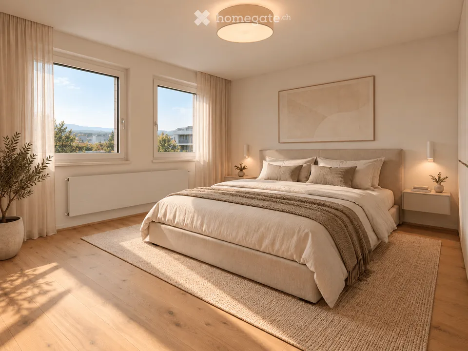 Exklusive 5.5-Zimmer-Attikawohnung – hochwertig renoviert, zentral in Baar – Foto 3 von 5
