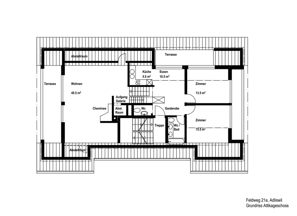 Charmante 4.5-Zi-Whg DG – Foto 12 von 13