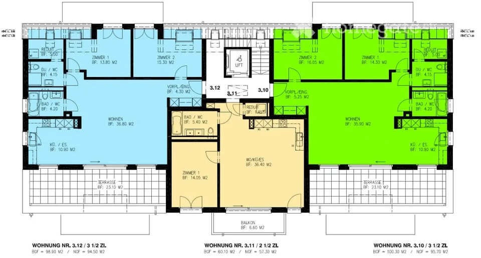 Attractive 3.5-room apartment with terrace in a prime location – photo 13 of 14