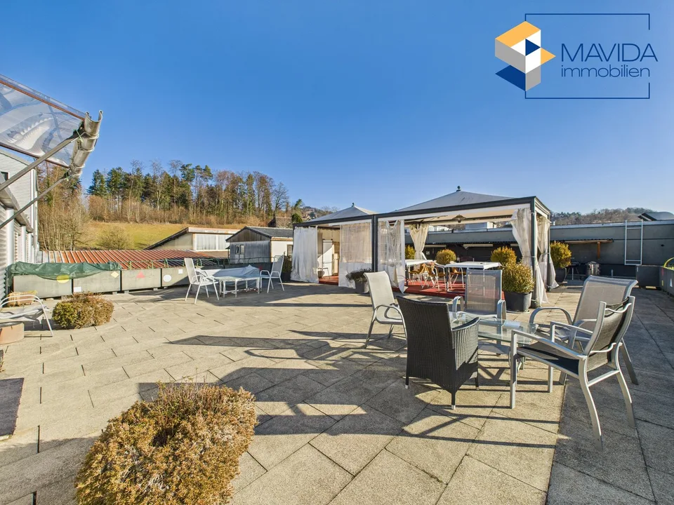 Möbliert mit gemeinschaftlicher Terrasse – Foto 6 von 7