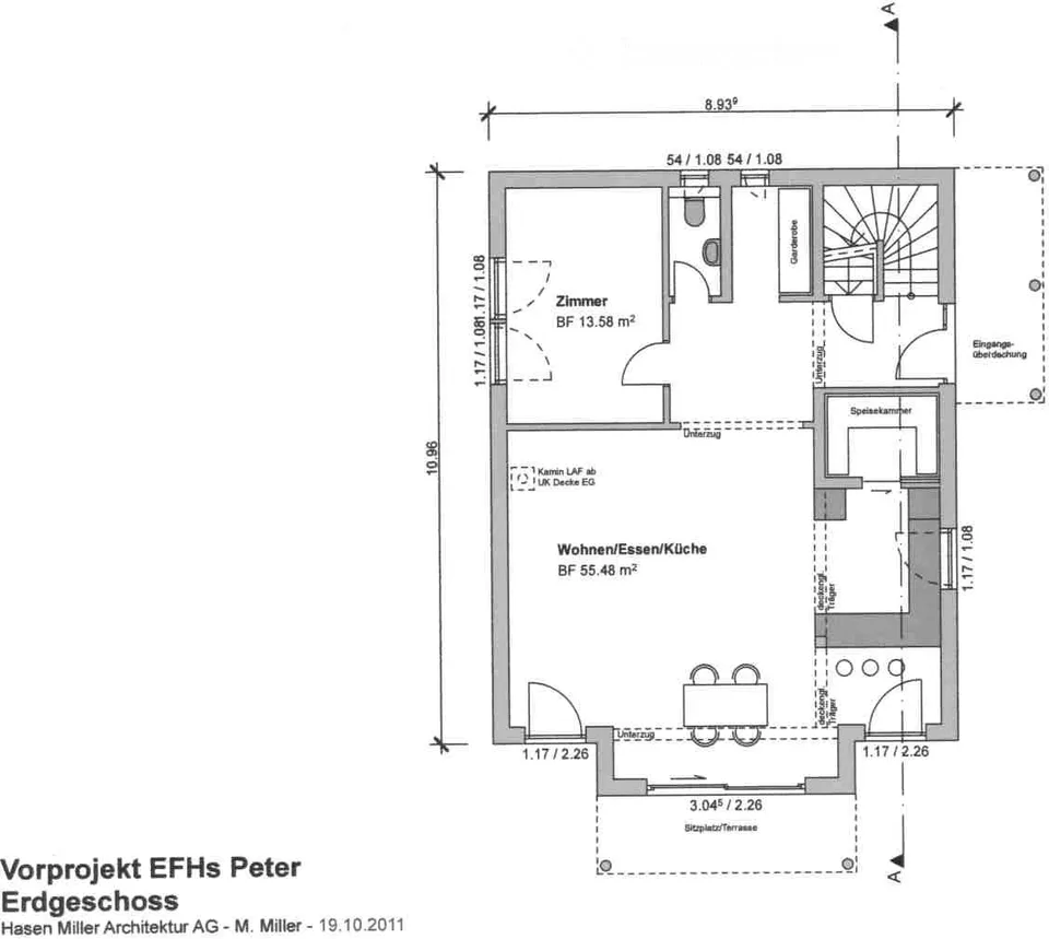Einfamilienhaus in Oberwil (Dägerlen) – Foto 7 von 8