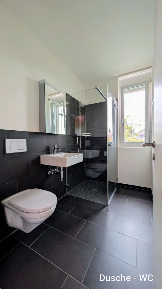 Grosszügige 5.5-Zimmer-Dach-Maisonettewohnung mit Balkon und Stadtblick in Opfikon – Foto 10 von 28