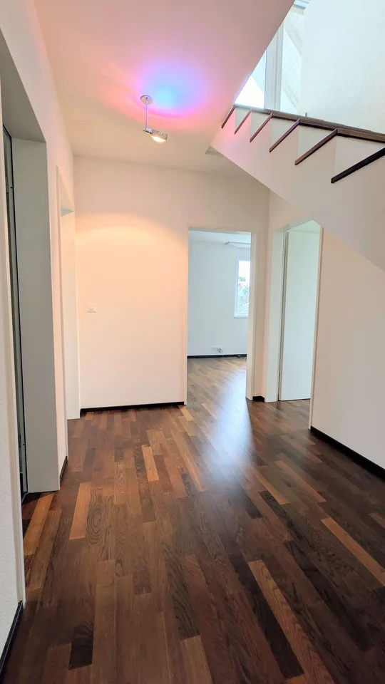 Grosszügige 5.5-Zimmer-Dach-Maisonettewohnung mit Balkon und Stadtblick in Opfikon – Foto 17 von 28