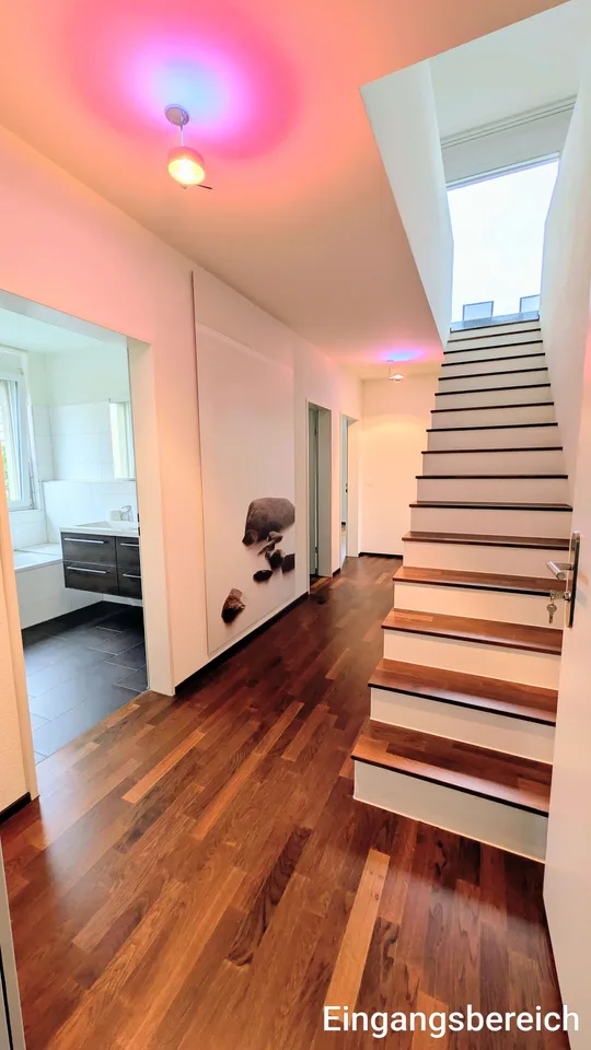 Grosszügige 5.5-Zimmer-Dach-Maisonettewohnung mit Balkon und Stadtblick in Opfikon – Foto 19 von 28