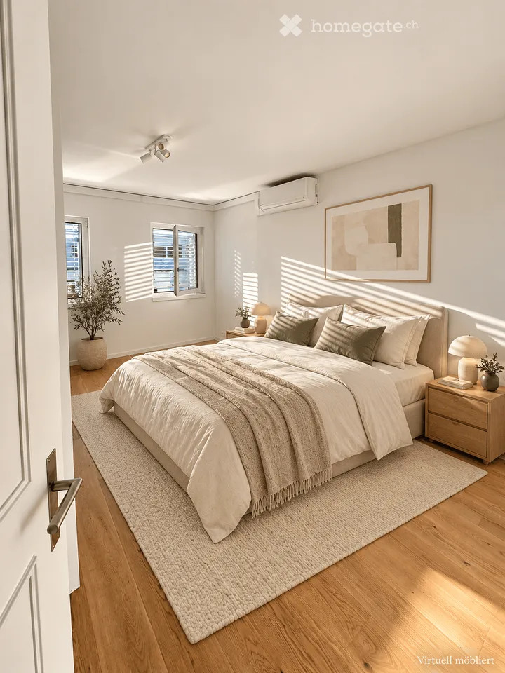 4½ Zimmer Attika Maisonette in Zug – Foto 13 von 15
