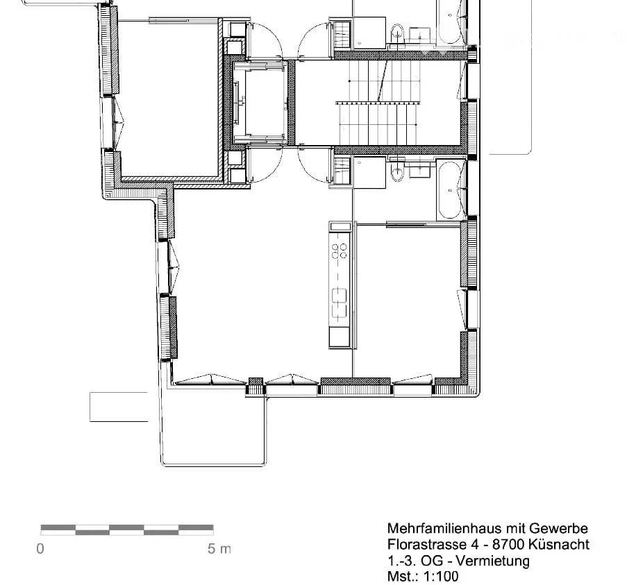 Sehr helle 2.5 Zimmer Wohnung – Foto 3 von 6