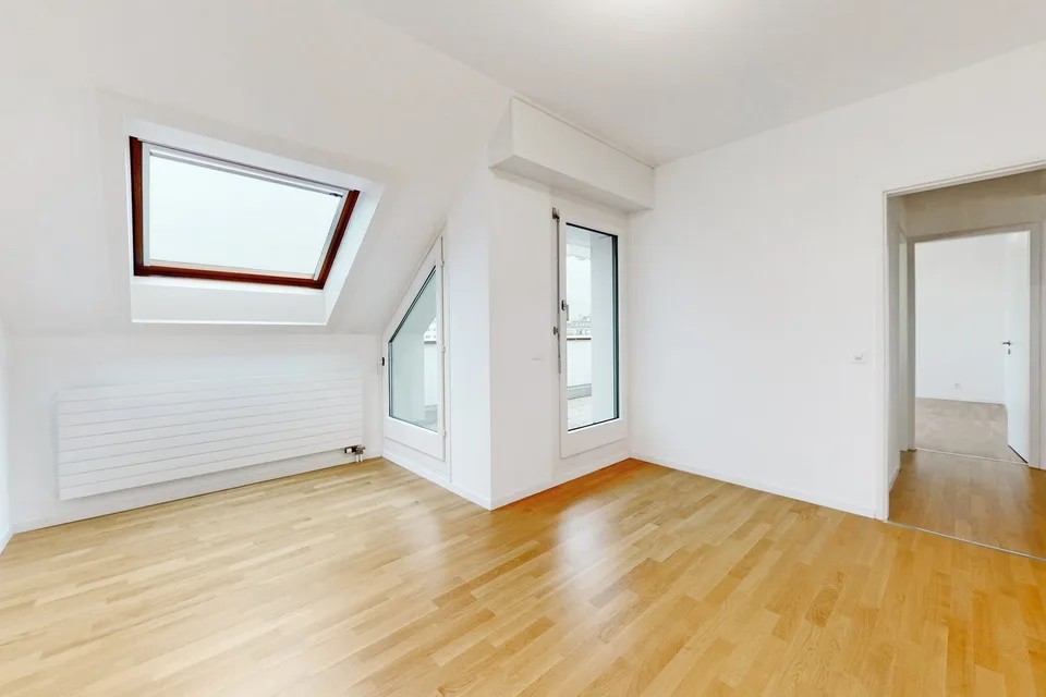 Genießen Sie eine große Terrasse und ein wunderschönes Dachgeschoss in einer Maisonette! – Foto 6 von 12