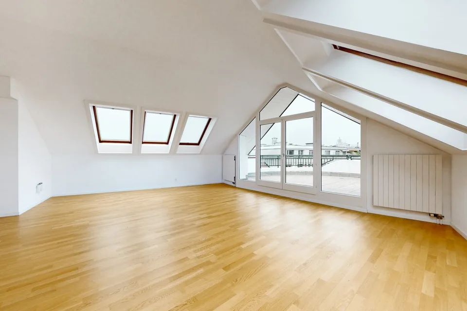 Genießen Sie eine große Terrasse und ein wunderschönes Dachgeschoss in einer Maisonette! – Foto 4 von 12