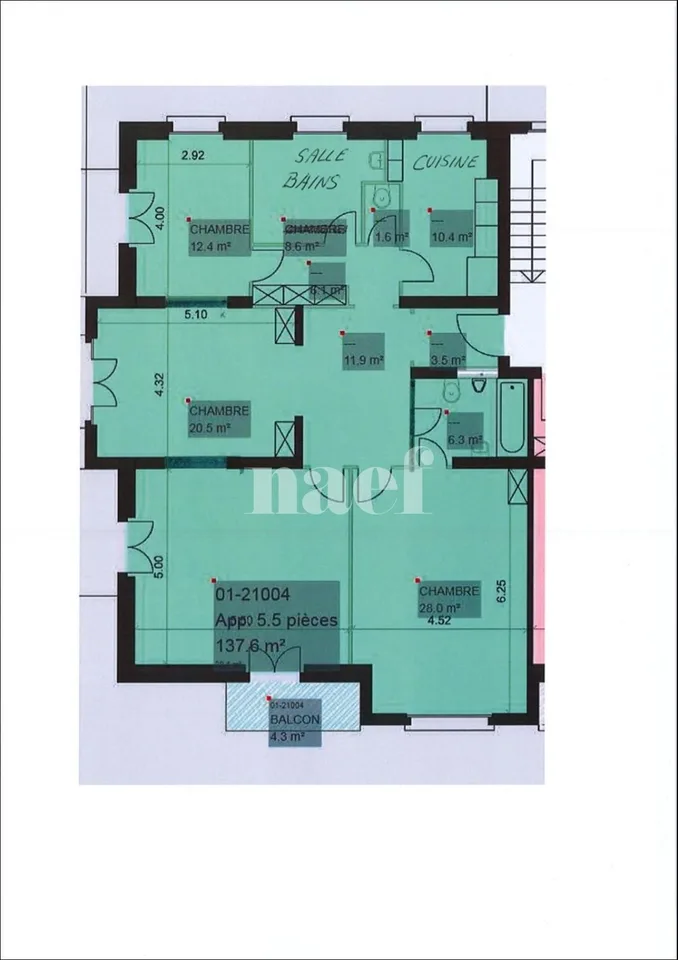 Wohnviertel, vollständig renovierte Wohnung mit Charakter – Foto 2 von 2