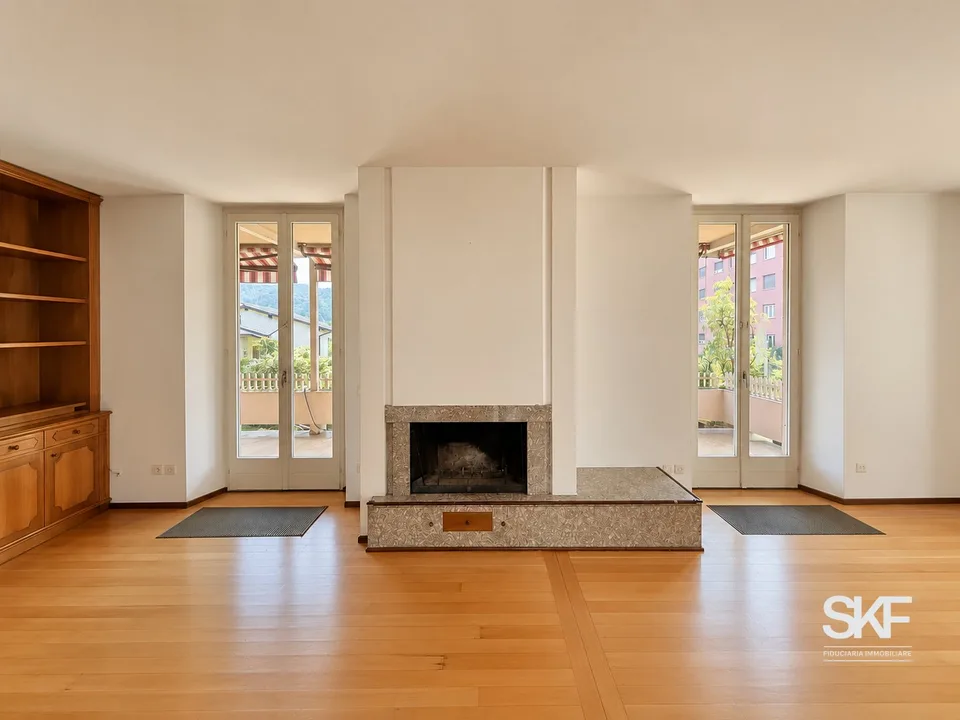 VACALLO - Großzügige 3.5 Zimmer Wohnung mit Terrasse und Kamin – Foto 4 von 11