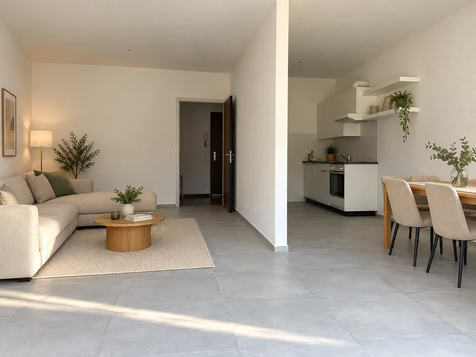 Helles Einzimmerapartment mit Terrasse in Bellinzona – Foto 2 von 10