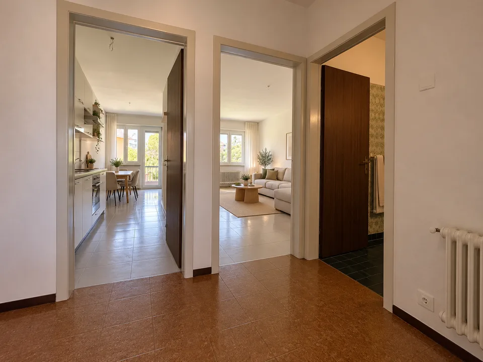 Helles Einzimmerapartment mit Terrasse in Bellinzona – Foto 7 von 10
