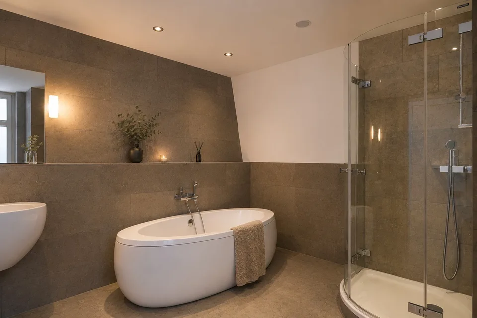Attraktive 3.5-Zimmer-Dachwohnung mit privater Dachterrasse und Weitblick über Zürich und den Zürichsee – Foto 10 von 13