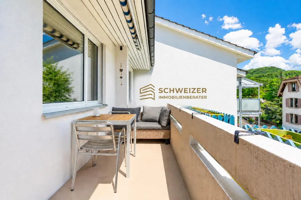 Ruhig wohnen, entspannt leben – helle Wohnung mit Balkon und Garage