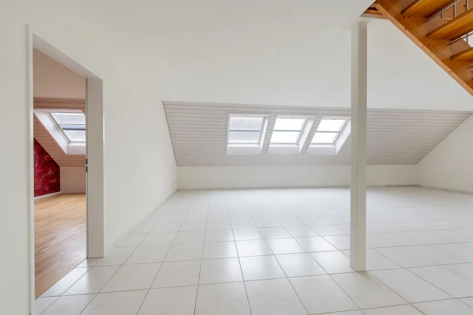 Vivere su due livelli con galleria e loggia privata