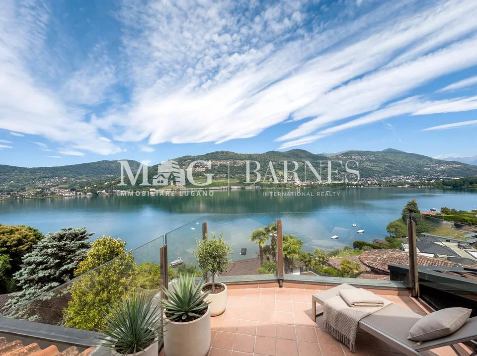 Villa mit Garten und Seeblick in Montagnola – Foto 13 von 28