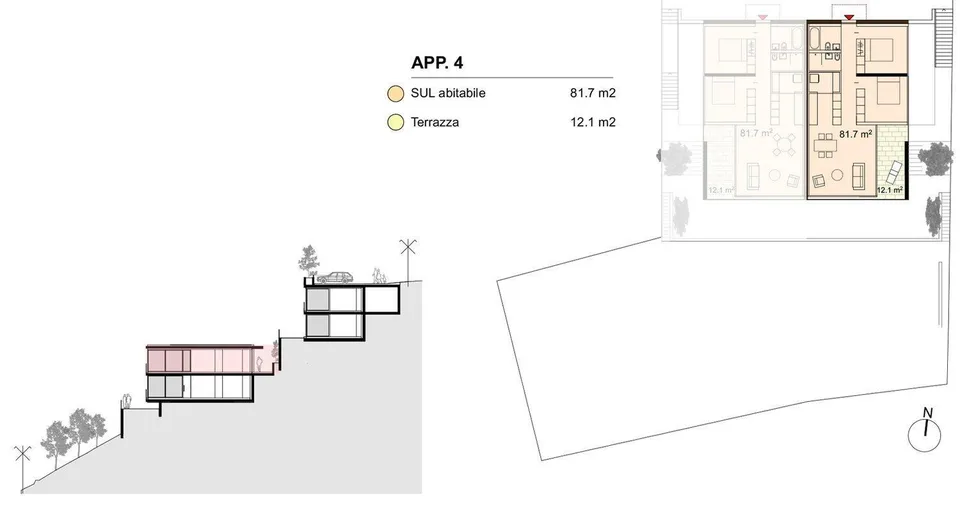 Appartement 3,5 pièces avec jardin, neuf – photo 9 sur 10