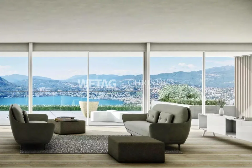 Appartamento 6.5 locali con vista incantevole sul lago di Lugano in vendita – foto 8 di 10
