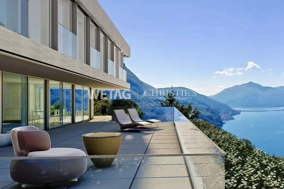 6.5-Zimmer-Wohnung mit zauberhafter Aussicht auf den Luganer See zu...