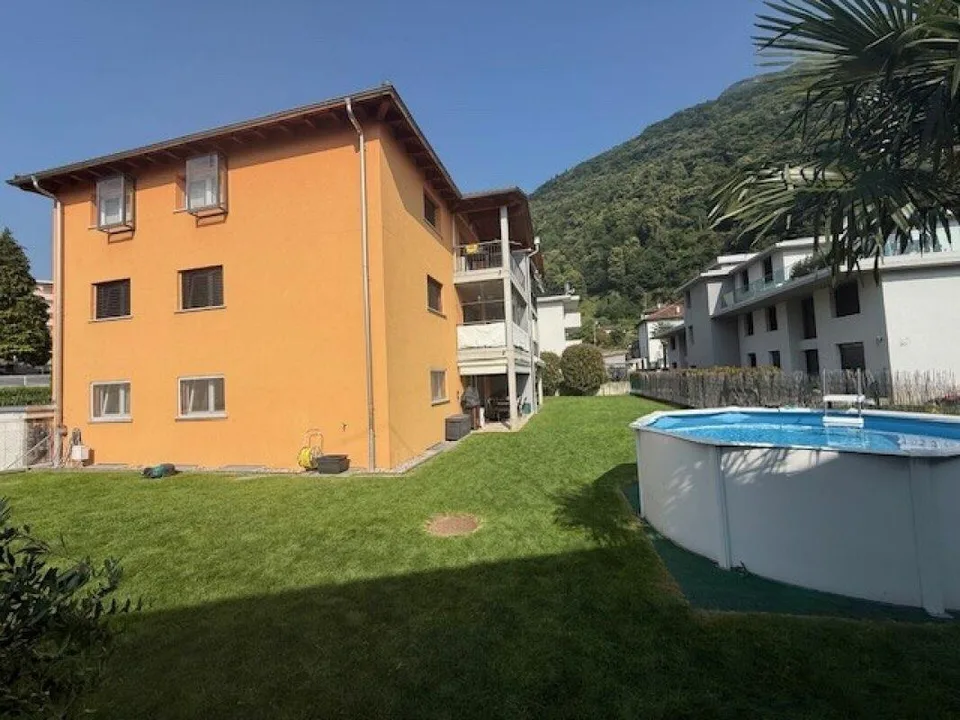 Geräumige und helle 4.5-Zimmer-Wohnung mit Garten - Arbedo Castione – Foto 9 von 9
