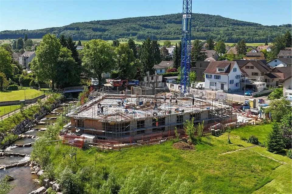 Rohbau weit fortgeschritten: Neubau "Lindensteg" – Foto 7 von 7