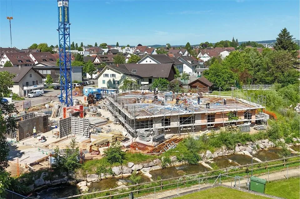 Costruzione di guscio avanzata: Nuovo edificio "Lindensteg"