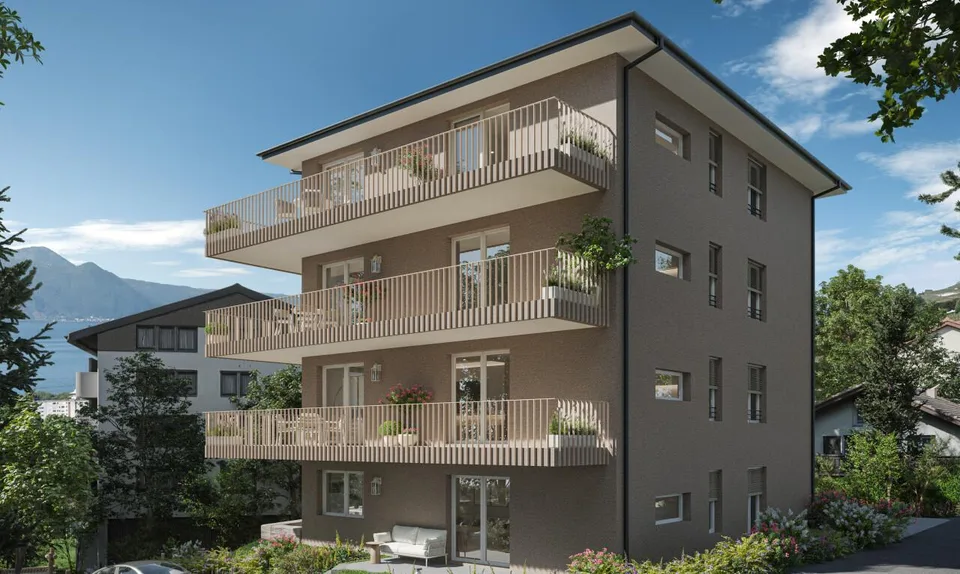 Appartamento nuovo con ampio balcone soleggiato – foto 10 di 20