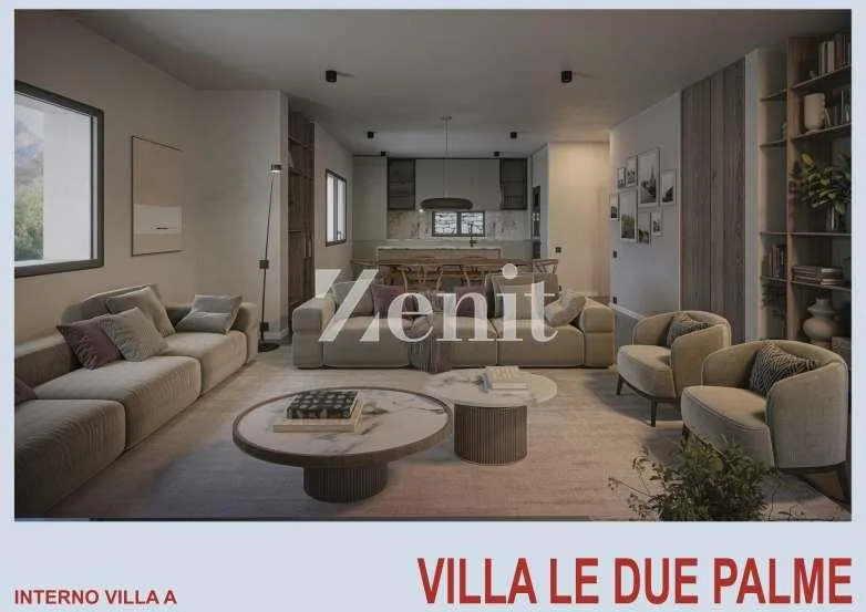 Residenz Villa Due Palme, Villa A mit Seeblick in Melano, Neu Kosten