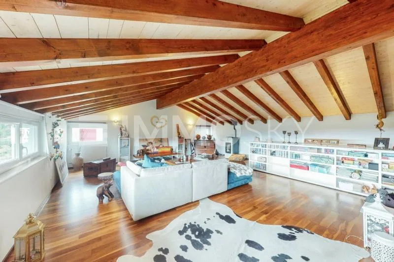 Schönes Haus mit Dachgeschoss, Terrassen und privatem Garten
