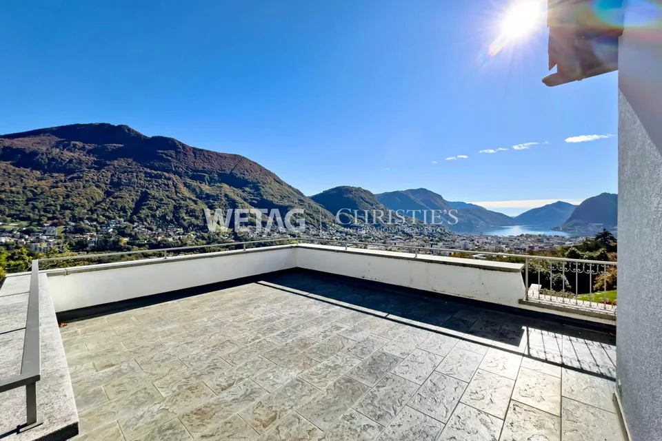Repräsentative Villa in Lugano-Comano zu verkaufen, mit Aussenpool & herrlichem Blick auf den Luganersee – Foto 13 von 13