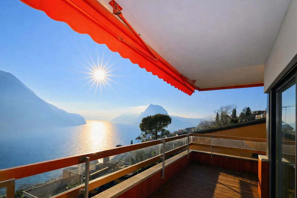 Casa di Vacanza - Appartamento con Vista Mozzafiato sul Lago di Lugano