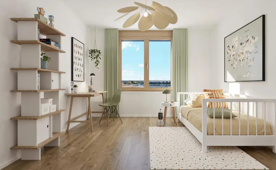 "Neue top 3½-Zimmer-Wohnungen - "Bachpromenade" - Courgevaux"