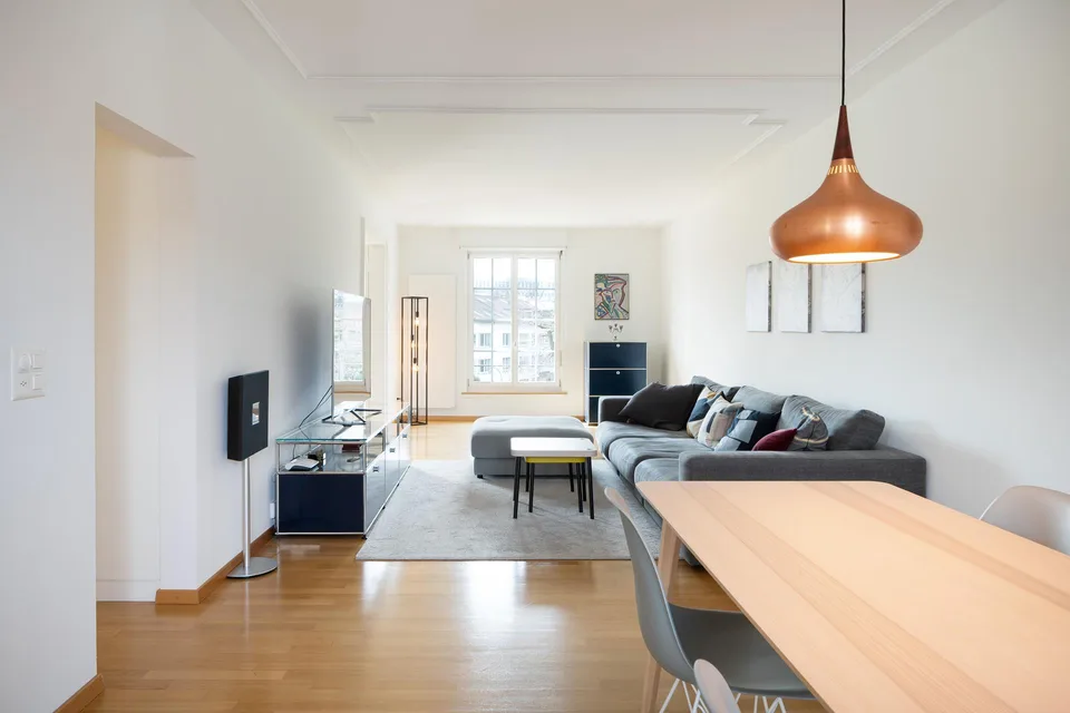 Wunderschön renovierte Dachwohnung in Baumgartnerhaus