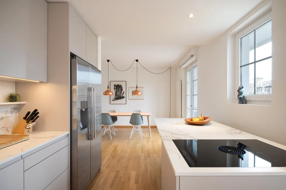 Wunderschön renovierte Dachwohnung in Baumgartnerhaus