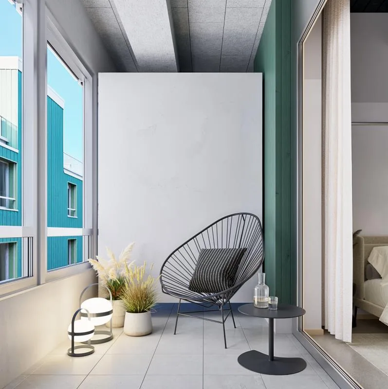 Ampio appartamento maisonnette sul Reno con charme industriale – foto 7 di 11
