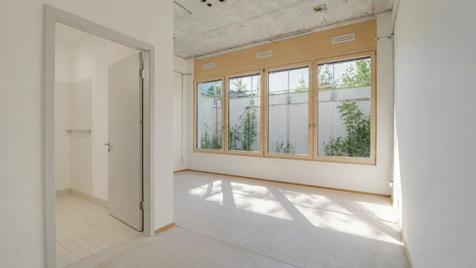Appartement maisonnette spacieux sur le Rhin avec charme industriel