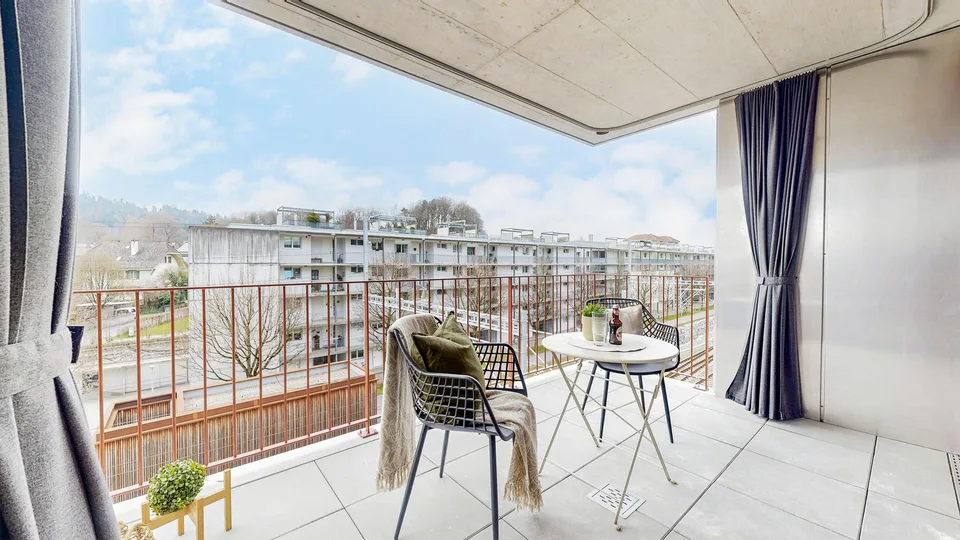 Perfekt für WGs Neubauwohnung direkt beim Bahnhof Steinhof – Foto 12 von 13