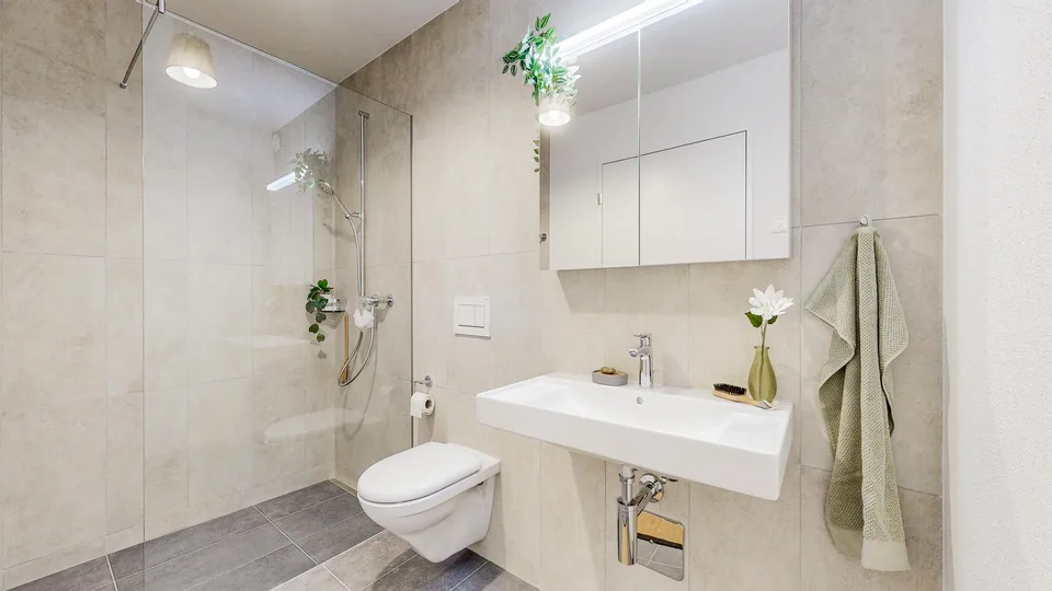 Perfekt für WGs Neubauwohnung direkt beim Bahnhof Steinhof – Foto 6 von 13