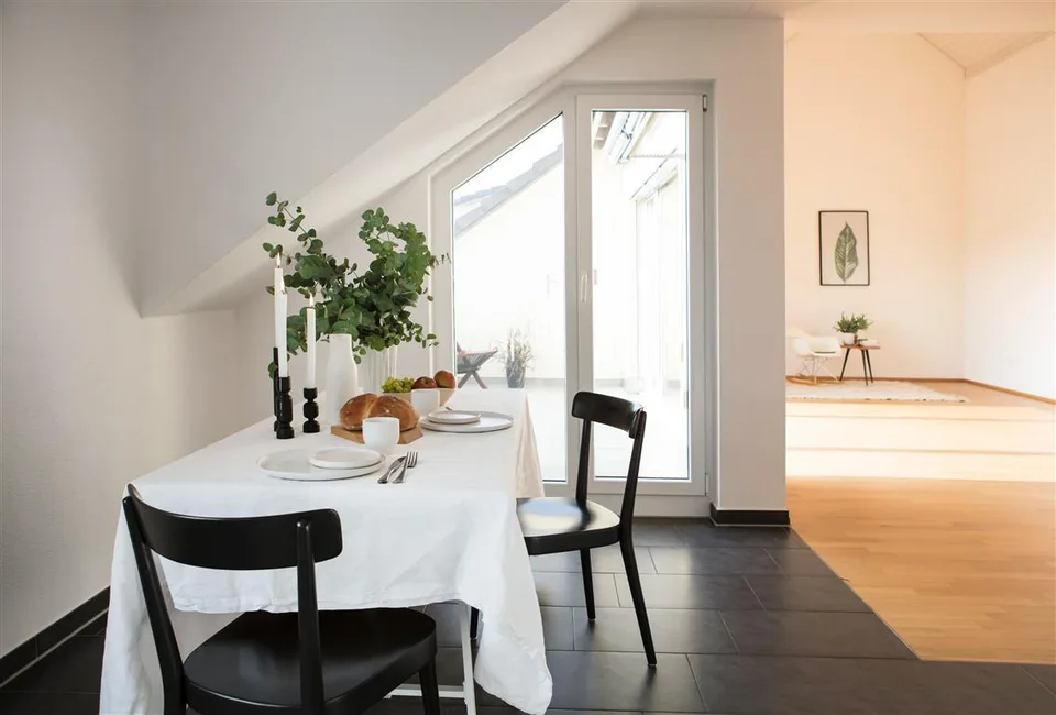 Appartement mansardé calme avec loggia