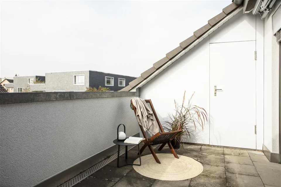 Appartement mansardé calme avec loggia